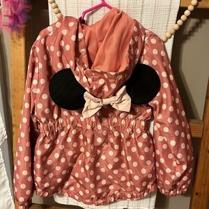 Minnie mouse raincoat with ears